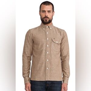 Rogue Territory Jumper Shirt (Brown Chambray)